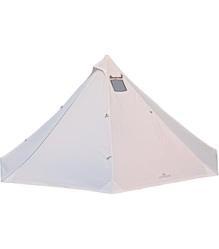 Tenda OneTigris ASH Canopy Per 2-4 Persone – Impermeabile 3000 Mm, Antivento, Con Finestra Panoramica E Camino, Per Inverno E Amaca