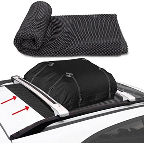 MKISHINE Roof Mat, Multipurpose Non-slip Car Roof Mat Pads,Roof Protective Protects the car roof helps locate roof bag Mat Fit Vehicles,Cars, SUVs,36*39