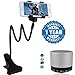 Xiaomi Mi MaX Compatible Certified Flexible Mobile Holder With Snake Style Stand with Mini Bluetooth Wireless Speaker S10 With FM & Micro SD Card (1 Year Warranty) RS.499.00