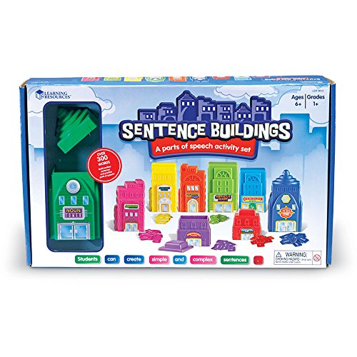 Learning Resources Sentence Buildings Parts of Speech Activity Set