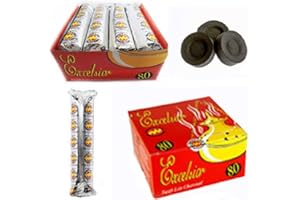 SHISHA SHOP Swift Lite Excelsior Charcoal 2 Boxes 16 Rolls 160 Discs NOT CHEAP UNBRANDED CHINESE IMITATION