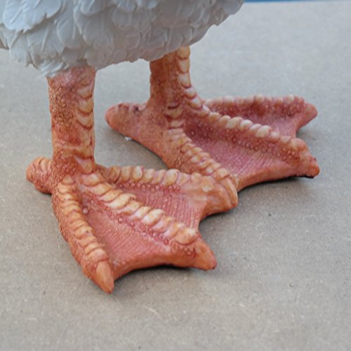 Dekofigur Gans Ente Vogel Erpel Tierfigur Deko Ostern Weihnachten GartenTeich - 5