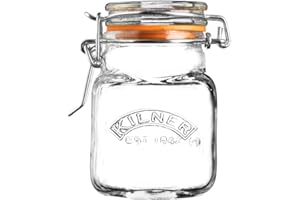 Kilner Square Clip Top Spice Jar - 70ml