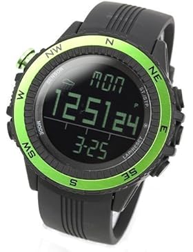 [LAD WEATHER] Deutscher Sensor Digitaler Kompass Höhenmesser Barometer Chronograph Wettervorhersage Outdoor Sportuhr...