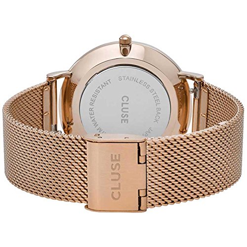 Cluse-Damen-Armbanduhr-Analog-Quarz-Edelstahl-CL18113