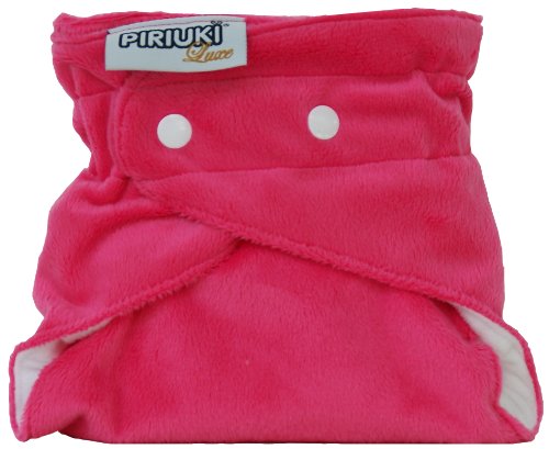 Piriuki Luxe Reusable Pocket Diaper (Pink)