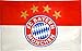 Produktbild FC Bayern Fahne 90x60cm Fanartikel