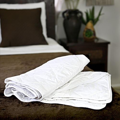 Silk Bedding Direct SILK-FILLED MATTRESS TOPPER. DOUBLE SIZE (Euro). 100% Mulberry Silk Interior. 200cm x 140cm. OEKO-TEX® Certification.