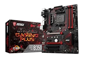 MSI B350 GAMING PLUS, Sockel AM4, DDR4, HDMI,DVI,D-Sub 1x M.2 &amp; 8x USB 3.1 Gen1, 1x USB-C ATX Mainboard