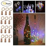 El paquete incluye: 12 luces para botella de vino con forma de corcho, longitud de cada artículo: 2 metros, total de bombillas LED: 20 LED por lámpara. La distancia entre cada bombilla LED: 10 cm / 4 pulgadas