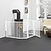 BabyDan Flex Hearth Gate White