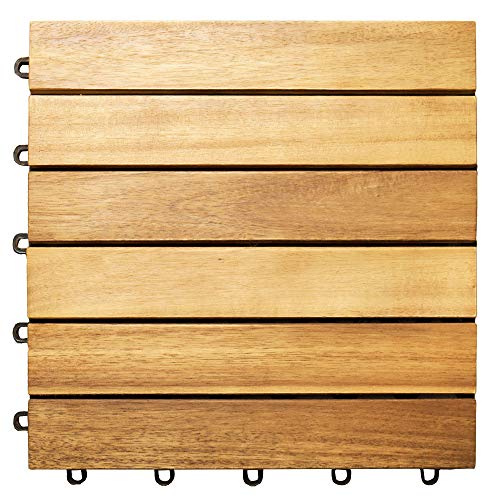 33x Dalles de terrasse en Bois d