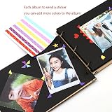 Foto Album 10 Zoll DIY Aufkleber Retro Album Musik Blatt Ring Ring Album Foto Album Kreatives Geschenk Alte Stadt26.8X18.7CM1PCS - 7