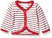 Pumpkin Patch Baby-Girls Stripey Cardi Floral Short Sleeve Cardigan, Off-White (Milk), 3-6 Months (Manufacturer Size:3-6M))
