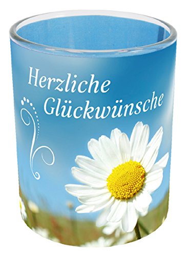 Price comparison product image Windlicht Herzliche Glückwünsche
