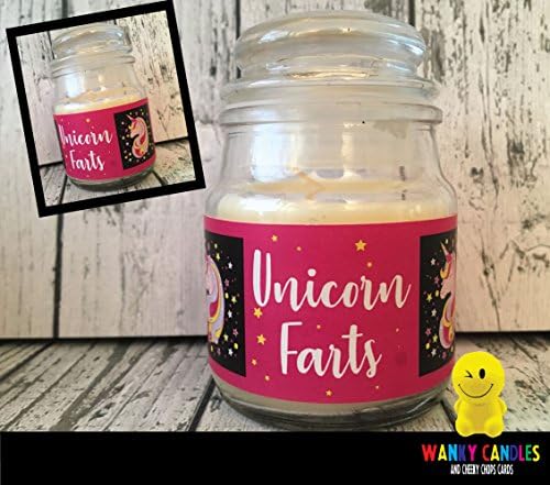 Unicorn Farts WANKY CANDLES Rude/ Funny/ Offensive/ Humour / Novelty
