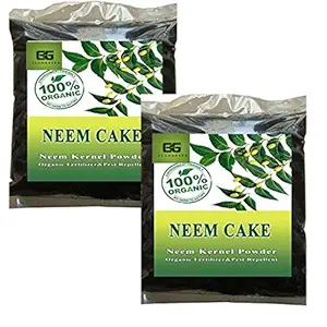 EG ELAMGREEN Organic Fertilizer Neem Cake Powder for Plants (1 kg)