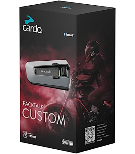 Cardo Packtalk Neo Motorcycle Helmet Intercom Communication System
