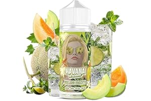 Havana Dream - Melon Mojito E-Liquid | 100ML | Sin Nicotina: 0mg | 70VG/30PG | E-Liquido para Cigarrillos Electronicos | Vaper | E Cigarette | E Shisha