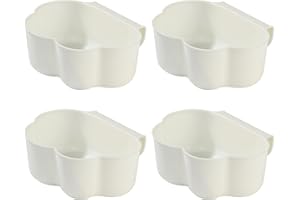 ZHYLUO 4 Stück Küchenschrank Tür Hängende Abfallbehälter,Auffangschale für Küchenabfälle,Küchenabfalleimer zum Aufhängen,Wickeltisch Organizer,Verwendet für die Lagerung von Küchenabfällen