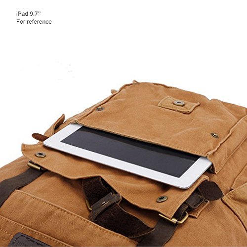 Koolertron - Multi-Function Sac dos sac de voyage sac de randonn e en toile vintage militaire Unisexe - id al pour Sony Canon Nikon Olympus DSLR ipad 2 ipad 3 mini ipad Google NEXUS 10 reviews Koolertron - Multi-Function Sac dos sac de voyage sac de randonn e en toile vintage militaire Unisexe - id al pour Sony Canon Nikon Olympus DSLR ipad 2 ipad 3 mini ipad Google NEXUS 10