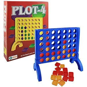 Ekta Plot-4 Board Game Family Game, Multi Color