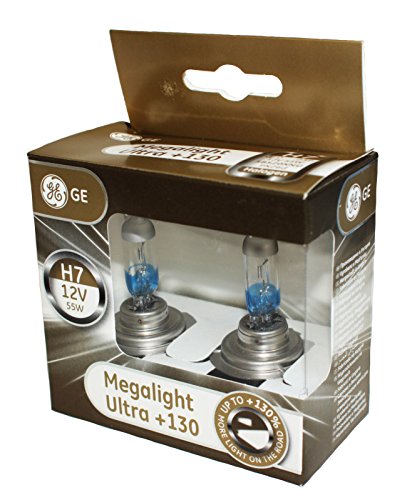General Electric 58520XNU H7 12V 55W PX26D MegaLight Ultra +130% Doppelbox