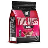BSN True Mass 1200 Weight Gainer Whey Protein Powder with BCAA's and glutamine. Mass Gainer by BSN -  Chocolate Milkshake, 15 Servings, 4.8kg