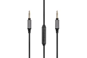 JGHCSZ Replacement Audio Aux Cable Cord 1.5m Compatible with Sony MDR-XB950BT MDR-1000X WH-1000XM2 WH-1000xm3 WH-CH700N MDR-100ABN MDR-1A MDR-1ADAC MDR-XB950N1 H800 Headphones 3.5mm Cable with MIC