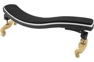 Dedjgoo Violin Shoulder Rest for 4/4-3/4 Adjustable for children and adults, with comfortable foam pad and height adjustable feet