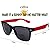 Nerd Sonnenbrille Wayfarer Stil Brille P...