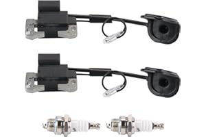 Enwye Mini Moto Spark Coil for 47cc 49cc Air Cooled Engines Mini Quad ATV Dirt Bike L7T Spark Plug