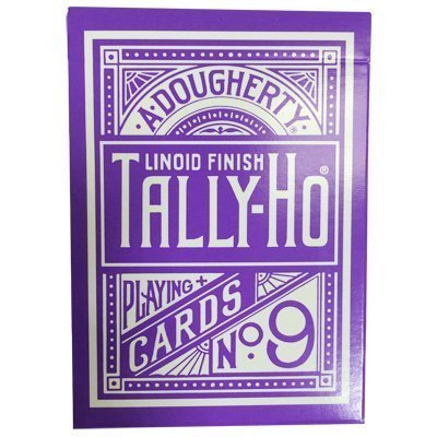 Tally Ho Reverse Circle back (Purple) Limited Ed. by Aloy Studios / USPCC by Tally-Ho