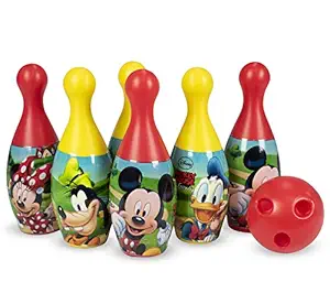 Disney Plastic Bowling Set - Mickey and Friends, Multicolor