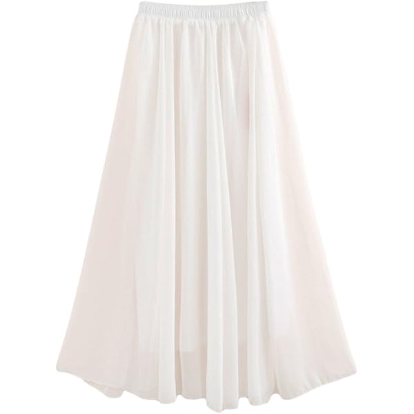 Jupe Longue Femme En Cachemire - Automne, Plissée, Ligne A, Taille Basse, Noire