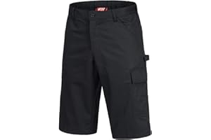 Nitras Motion Tex Light Arbeitshose kurz - mit elastischem Stretch-Bund - leicht & atmungsaktiv