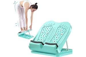 DOBEN Tavola di Stretching Regolabile,Tavola di Equilibrio Professionale,Tavola di Dsercizio Inclinata per Lo Stretching di Polpacci Stretti o Fascite Plantare Regolabile in 9 Livelli,Ridurre la Fatica