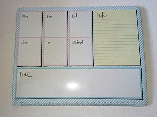 WEEKLY PLANNER ORGANISER PAD Day Diary &amp; Notes List 52 WEEK SHEETS List