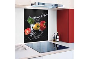 UrboArt Digital Print Glass Splashback Heat Resistant Toughened 759 (60cm x 60cm)