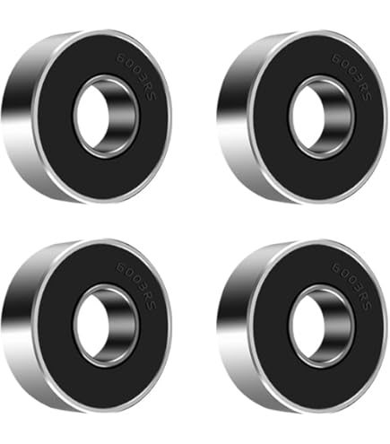 Sourcing Map 20pcs Roulement à Billes à Gorge Profonde Double