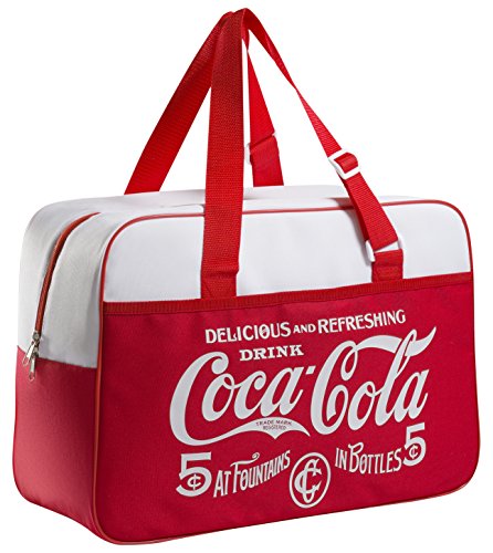 Meliconi Coca Cola Classic Kühltasche 24 LT, 600d PU, Rot/Weiß, 45 x 18 x 31 cm