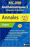 Mathématiques S Obligatoire et Spécialité : Sujets