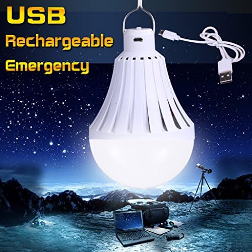 LED Lamp Bulb ,E27 220V 12W 20W 30W 40W High Power Led USB Rechargeable Emergency Bombillas LEDs Battery Outdoor Night Lights ( Color : White-40W )