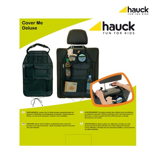 Hauck 61804 Cover me Deluxe Rückenlehnenschutz, anthrazit - 6