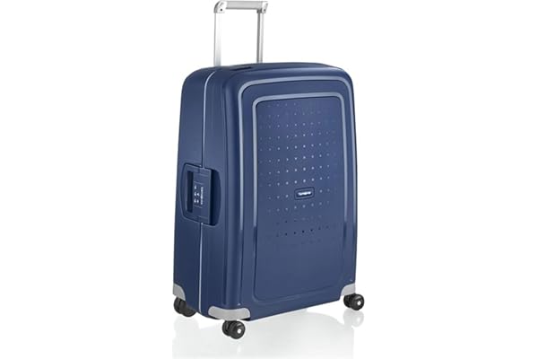 Samsonite S'Cure - Spinner L Valise, L 75 cm, 102 L, Bleu (Dark Blue)