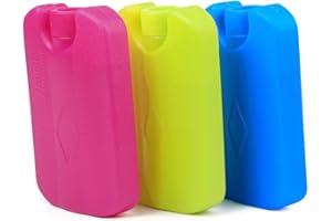 RosyFate Ghiaccioli per Borsa Frigo, Elementi Refrigeranti, Ghiaccio di Raffreddamento -Mattonelle di Ghiaccio Elementi di Raffreddamento per Cool Box e Cool Bag per la Casa e Il Tempo Libero