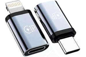 AZUXREZA USB C to Lightning Adapter,USB C Male to Lightning Female Adapter for iPhone 14/13/12/11/X/XS/XR/8/MacBook,Samsung Galaxy,Dell,XPS,Laptop,Monitorand Other Type C Devices