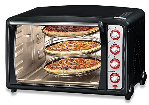 DCG B007K64ZU8 Fornetto Elettrico 70 Litri, 2300 watt, Nero