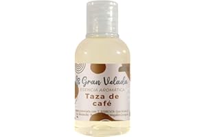 Gran Velada - Esencia Aromática Taza de Cafe 50 ml | Fragancia Envolvente y Cálida | Ideal para Velas y Mikados | Aroma Acogedor de Invierno