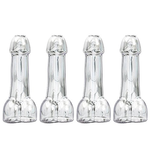 Rosepoem 4 Stück Kreatives Universalglas Groß Transparent High Boron Stem Cocktailgläser Perfektes Geschenk Zubehör Zubehör